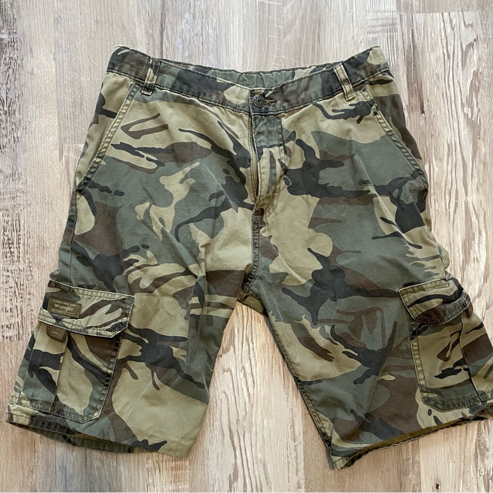 Boy's Camouflage Cargo Shorts